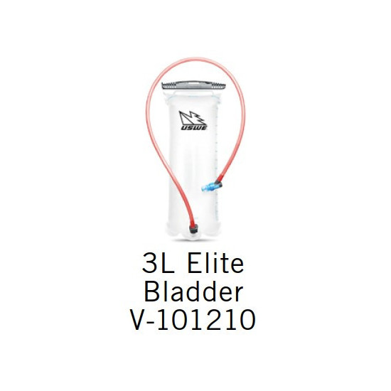 USWE CZĘŚCI POJEMNIK ZAMIENNY Z PRZEWODEM I ZAWOREM HYDRATION BLADDERS ELITE 3 L