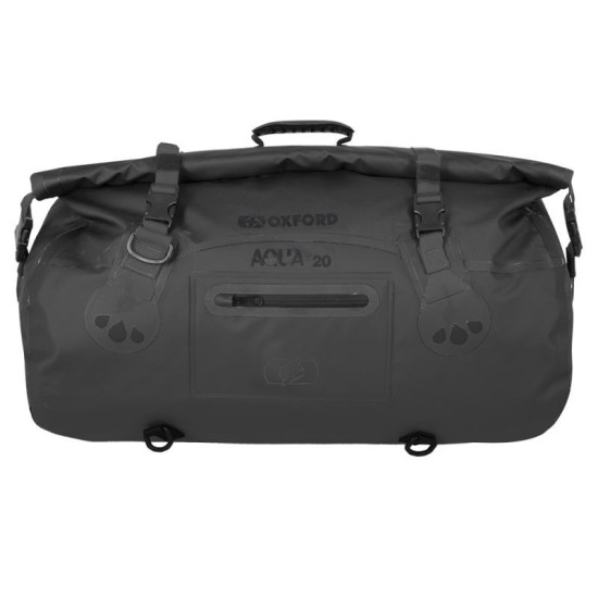 OXFORD BAG AQUA T-20 RITINĖLIS, VANDENIUI ATSPARUS, TALPA 20L, SPALVA JUODA / PILKA (SENAS KODAS: OL993)