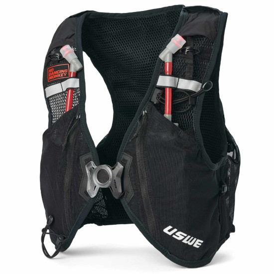 USWE PACE bėgimo liemenė, 14 l, XL dydis, juoda