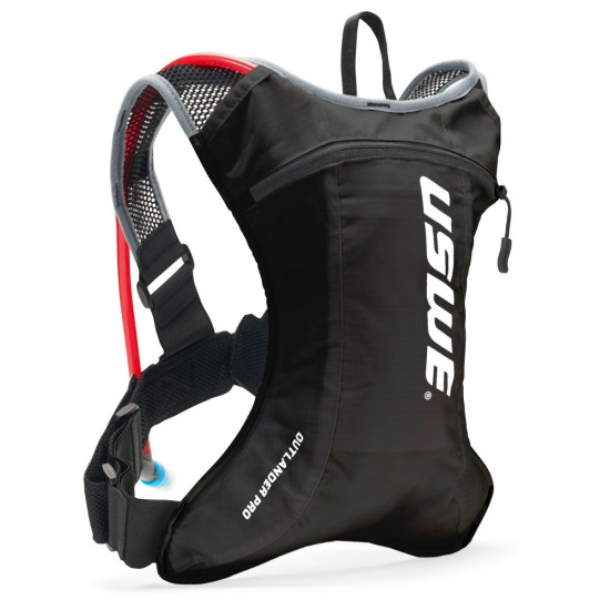 USWE CAMEL BAG OUTLANDER 2 PRO ANGLIES JUODA SPALVA JUODA MOTOCIKLO / MOTOCIKLO TALPA 2L SKYSTIS (2L KUPRINĖ + 2L SKYSTI