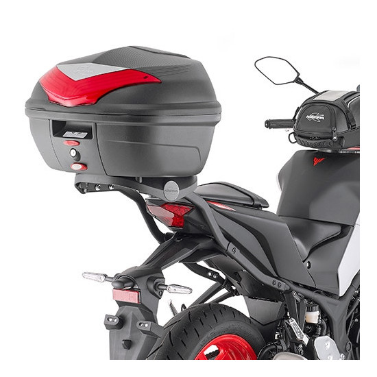 KAPPA VIRŠUTINIO DĖŽĖS LAIKIKLIS YAMAHA MT-03 321 '20-'25 (BE PLOKŠTELĖS)