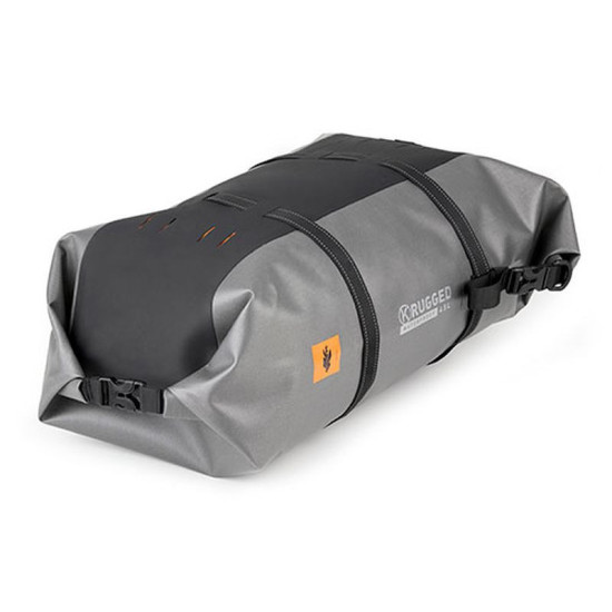 KAPPA krepšys / sėdynės ritinėlis / bagažinė 45 l, 100 % vandeniui atsparus, juodos-sidabrinės spalvos (K' RUGGED) (61 x