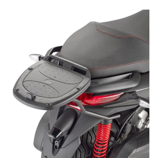 KAPPA VIRŠUTINIO DĖŽĖS RĖMAS PIAGGIO MP3 YOURBAN 125 / 300, HPE 300 '11-'24 (BE PLOKŠTELĖS)
