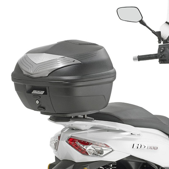 KAPPA CENTRINĖS DĖŽĖS RĖMAS SYM HD 300 '19-'21 (BE PLOKŠTELĖS)