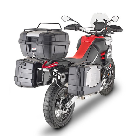 KAPPA STELAŻ KUFRÓW BOCZNYCH MONOKEY APRILIA TUAREG 660 '21 -'25 TUAREG RALLI '25 - RÓWNIEŻ POD KUFRY MONOKEY KMS K'MISS