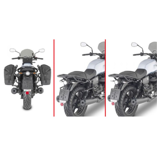 KAPPA GREITAI TVIRTINAMAS ŠONINIS LAIKIKLIS NUIMAMAS-X MOTO GUZZI V7 STONE '21-'25