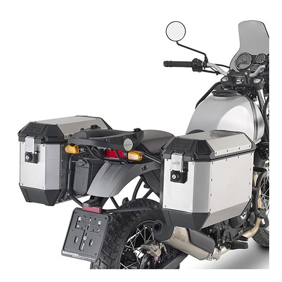 KAPPA STELAŻ KUFRÓW BOCZNYCH MONOKEY ROYAL ENFIELD HIMALAYAN '21-'23 RÓWNIEŻ POD KUFRY MONOKEY RETRO-FIT KVE K'VENTURE A