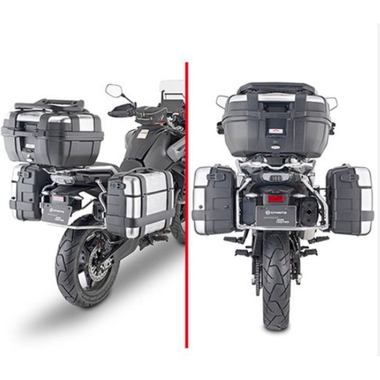KAPPA STELAŻ KUFRÓW BOCZNYCH MONOKEY CF MOTO 800 MT '22-'25 - RÓWNIEŻ POD KUFRY MONOKEY KMS K'MISSION ALU
