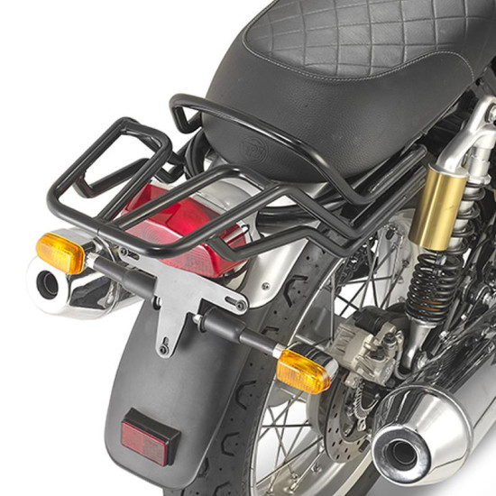 KAPPA VIRŠUTINIO LAGAŽINIO RĖMAS ROYAL ENFIELD INTERCEPTOR 650 '19-'25 CONTINENTAL GT 650 '20-'25 JUODAS (BE PLOKŠTELĖS)