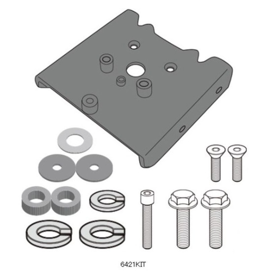 KAPPA ADAPTERIS ŠONINIO RĖMO KLO6421MK / KLO6421CAM / KLX6421 MONTAVIMUI (NENAUDOJANT CENTRINIO RĖMO KZ6421)