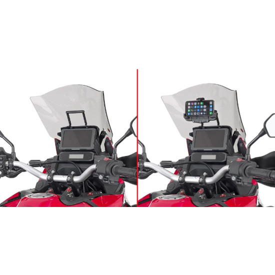 „KAPPA“ SKRIESINIS LAIKIKLIS KREPŠIAMS IR GPS / IŠMANIŲJŲ TELEFONŲ LAIKIKLIAMS TVIRTINTI „HONDA CRF 1100L Africa Twin '2