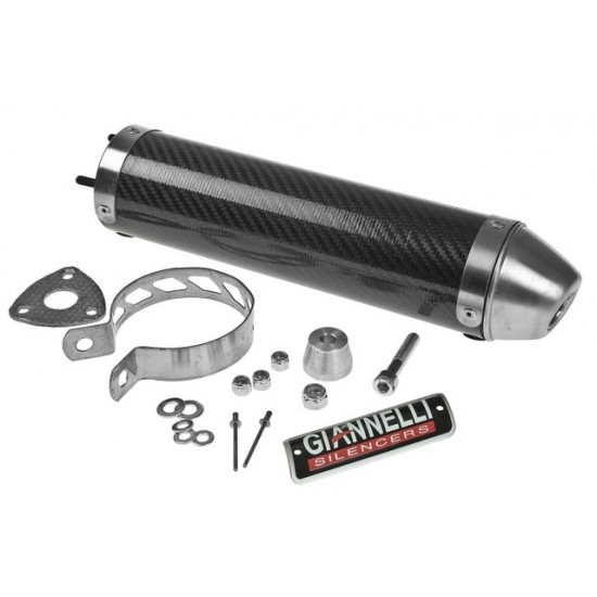 Giannelli Strada Carbon muffler silencer for Yamaha TZR 50 model