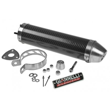Giannelli Strada Carbon muffler silencer for Yamaha TZR 50 model