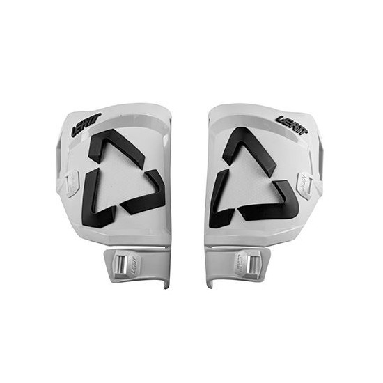 LEATT blauzdos apsauga „FLEXLOCK 5.5“ batams, pora, blauzdos apsauga, balta / juoda, spalva balta / juoda, dydis 44,5 / 