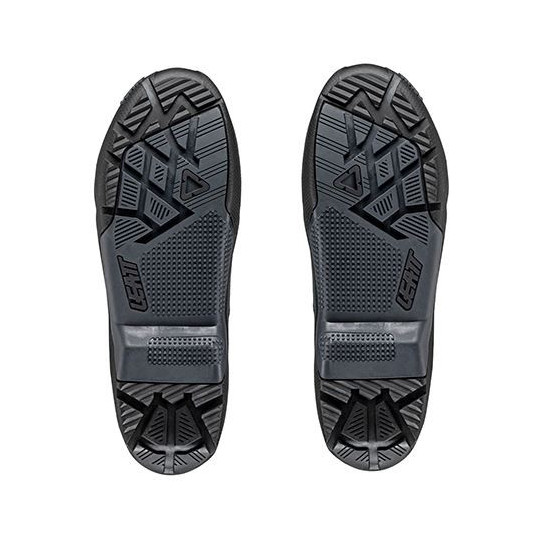 LEATT (2023 / 2024) PADO PORA CROSS 4.5 / 5.5 BATAMS SU „FLEXLOCK“ PADO PORA JUODA / PILKA SPALVA JUODA / PILKA DYDIS 47