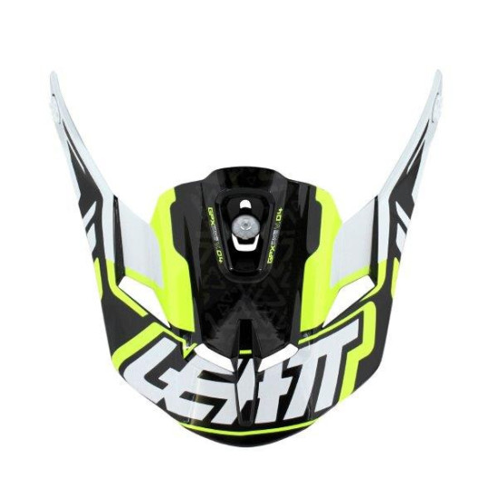 LEATT DASZEK DO KASKU GPX 5.5 V04 ROZM. M-XXL KOLOR ŻÓŁTY / CZARNY / BIAŁY (CZĘŚCI ZAMIENNE)