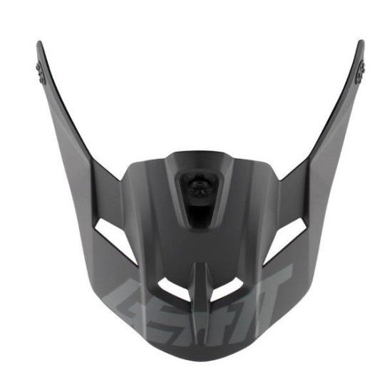 LEATT GPX 5.5 GHOST satininio šalmo skydelis, dydis M-XXL, spalva juoda (atsarginės dalys)