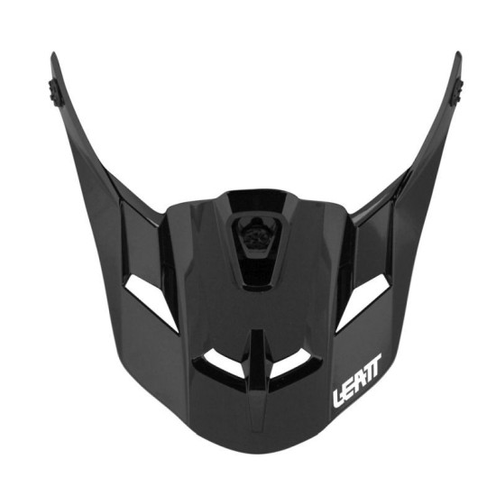LEATT GPX 5.5 SOLID ŠALMO SKYDELYS, XS-S DYDIS, JUODA SPALVA (ATSARGINĖS DALYS)