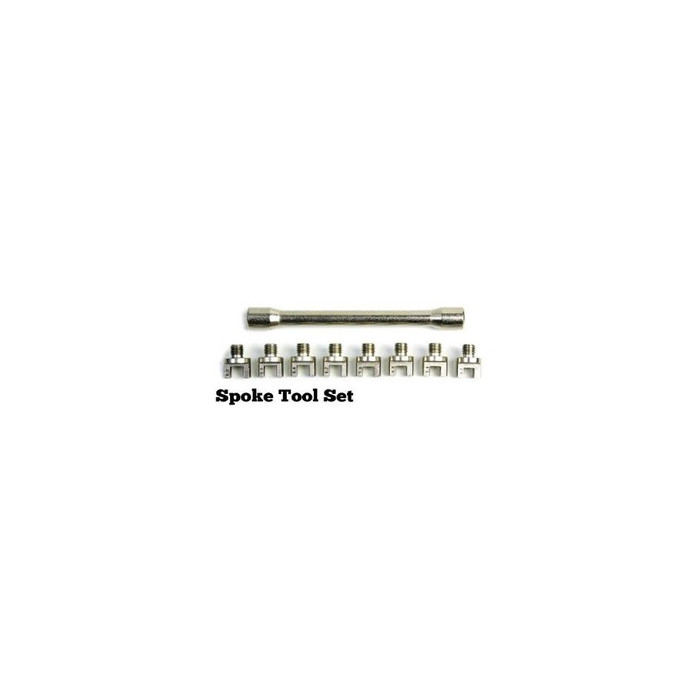 ACCEL wheel spoke tightening tool (5.2/5.4/5.6/5.8/6.2/6.4/6.6/6.8mm)