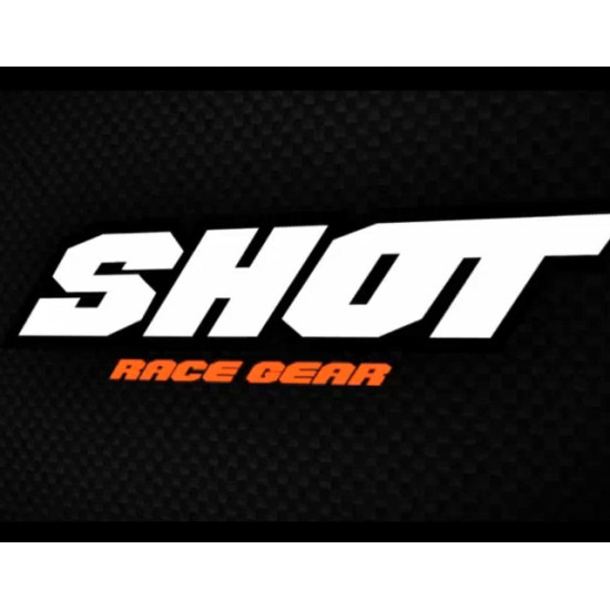 SHOT RACING WYPRZEDAŻ SZYBA / SZYBKA DO GOGLI CREED / VOLT / CHASE ANTI-FOG / ANTI-SCRATCH KOLOR PRZYCIEMNIANY / SMOKED
