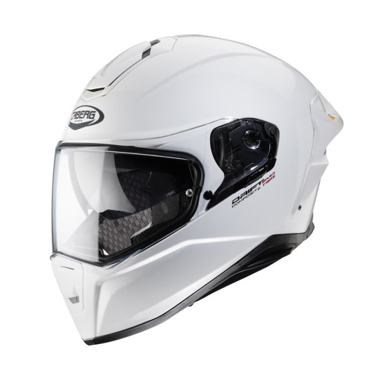 CABERG IŠPARDAVIMAS UŽDARYTAS ŠALMAS SU SKYDELIU, MODELIS DRIFT EVO (SU PINLOCK UŽRAKTU), SPALVA BLIZGI BALTA, DYDIS XS 
