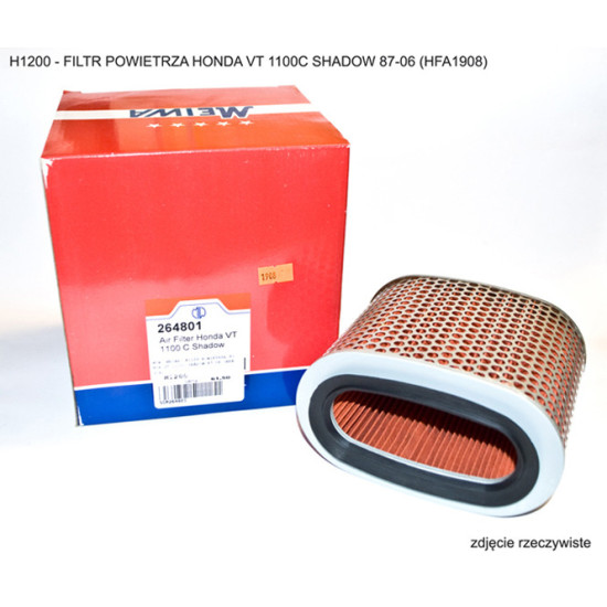 MIW (MEIWA) FILTR POWIETRZA HONDA VT 1100C SHADOW 87-06 (HFA1908)