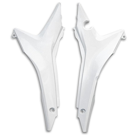 UFO ORO FILTRO DANGTELIAI HONDA CRF 250R '14-'17, CRF 450R '13-'16, BALTA SPALVA (KOMPLEKTAS DVIEM PUSĖMS)