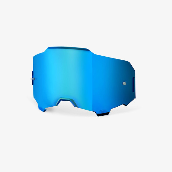 100 PROCENT ARMEGA / ARMATIC REPLACEMENT MIRROR BLUE LENS - SZYBA / SZYBKA / SZYBKA DO GOGLI ARMEGA / ARMATIC KOLOR NIEB
