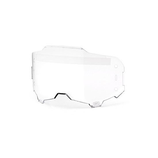 100 PROCENT ARMEGA / ARMATIC FORECAST ROLL-OFF REPLACEMENT LENS - CLEAR - SZYBKA DO GOGLI ARMEGA / ARMATIC FORECAST ROLL
