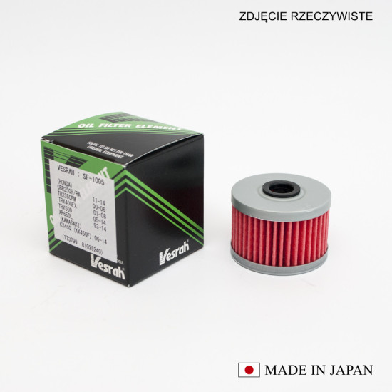 VESRAH FILTR OLEJU HF112 / HF113 (MADE IN JAPAN)