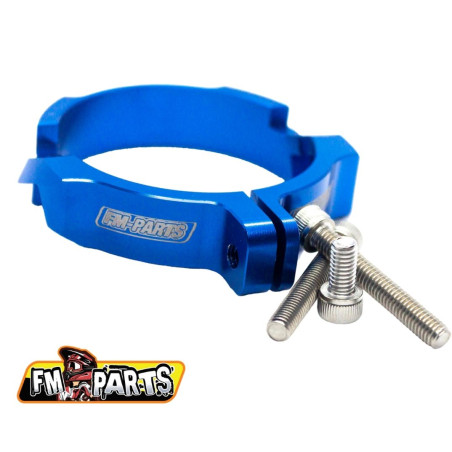 FM-PARTS EXHAUST OUTLET REINFORCEMENT (FLANGE) KTM/HUSQVARNA '17-'22 color blue