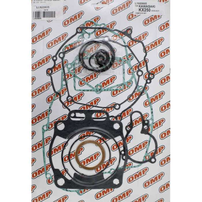 JR (OMP) gasket set KAWASAKI KX 250 '05-'07