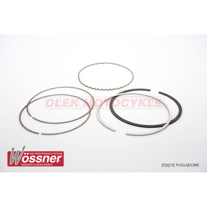 WOSSNER rings (4T) 3 pcs. (72x1x3.1 72x1.2x3.5 72x2x2.7 )