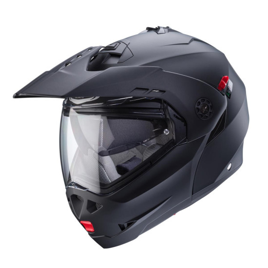 CABERG ATLENKIAMAS ENDURO ŠALMAS, MODELIS TOURMAX X, VIENOS SPALVOS, MATINIS JUODAS, L DYDIS (SU PINLOCK UŽRAKTU)