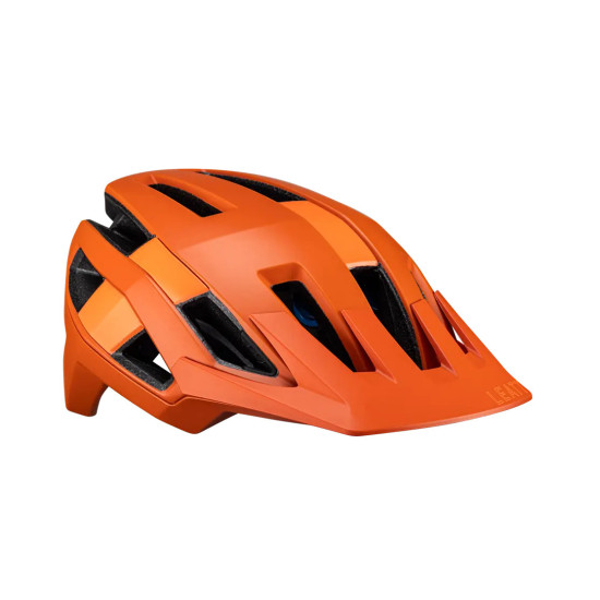 LEATT dviratininko šalmas MTB TRAIL 3.0 V24, švytinčios oranžinės spalvos, dydis L (59-63 cm)