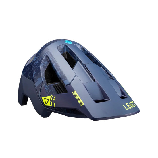 LEATT MTB dviratininko šalmas ALLMTN 4.0 V24, mėlynos spalvos, mėlynos spalvos, dydis L (59-63 cm)