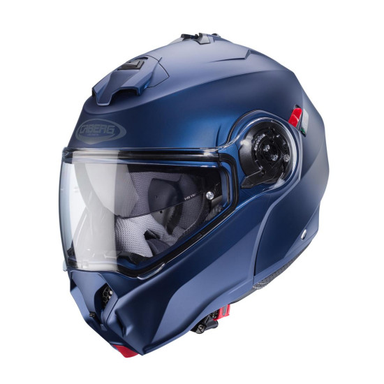 CABERG ATLENKIAMAS KALNŲ ŠALMAS DUKE EVO Tvirtas modelis, matinės mėlynos spalvos (YAMAHA), M dydis (su PINLOCK)