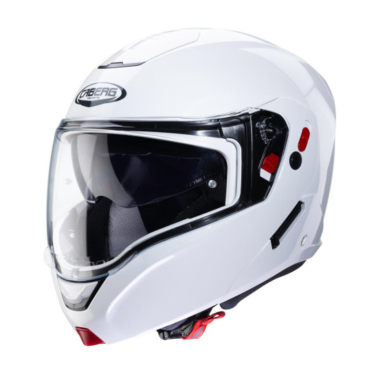 CABERG KASK SZCZĘKOWY FLIP-UP MODEL HORUS X SOLID KOLOR BIAŁY POŁYSK ROZMIAR S (PINLOCK W ZESTAWIE)