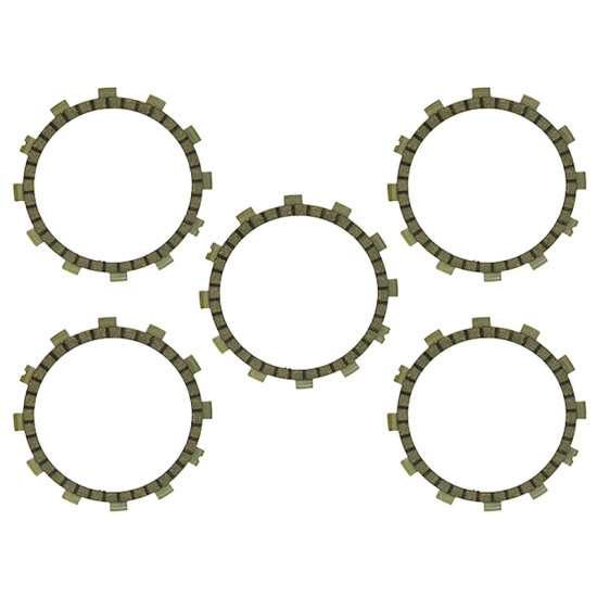 PSYCHIC clutch discs YAMAHA SR 250`94-00 (5 discs) (EBS2261)