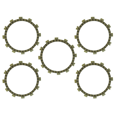 PSYCHIC clutch discs YAMAHA SR 250`94-00 (5 discs) (EBS2261)