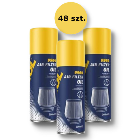 „MANNOL“ oro filtrų alyvos purškiklis, 200 ml (9964) (48) dėžutė, 48 vnt. (pakuotė)