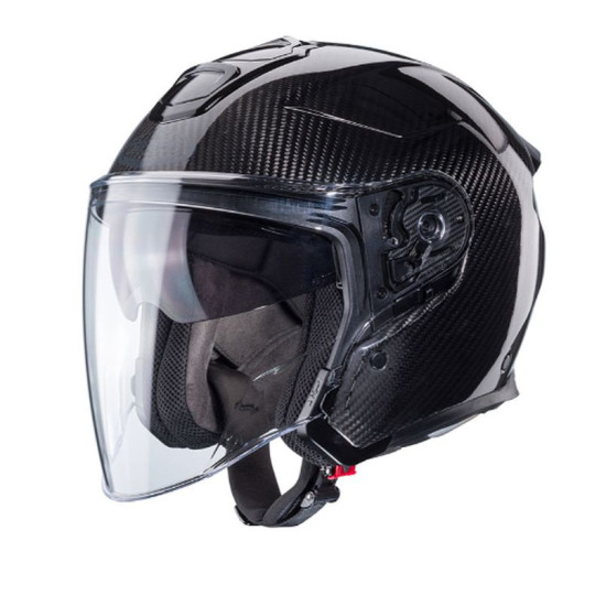 CABERG JET FLYON II ATVIRAS ŠALMAS CARBON SPALVA CARBON DYDIS M