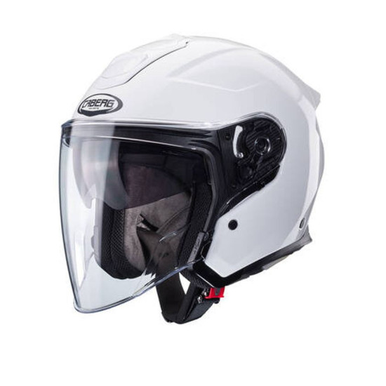 CABERG JET FLYON II VIENMĖGIS BALTAS ATVIRAS ŠALMAS, L DYDIS