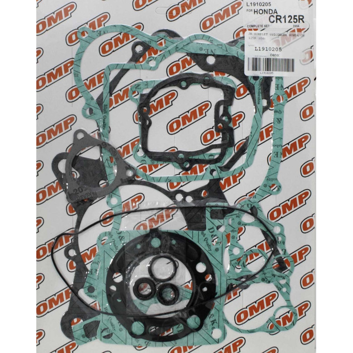 JR (OMP) tarpinių komplektas HONDA CR 125R '04