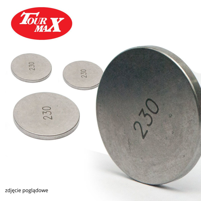 TOURMAX vožtuvų reguliavimo tabletė 29,5 mm X 2,55 mm (MADE IN JAPAN)