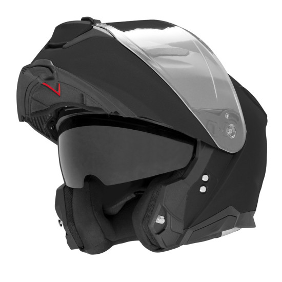 NOX KASK SZCZĘKOWY (FLIP-UP) Z BLENDĄ N967 SOLID KOLOR CZARNY MAT ROZMIAR XL (PINLOCK DO TEGO MODELU - FILMPINLOCK30DKS1