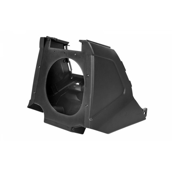 POLISPORT AIR FILTER COVER (AIRBOX) WITHOUT SIDE COVERS RESTYLING YAMAHA YZ 125 / 250 '15-'21 BLACK