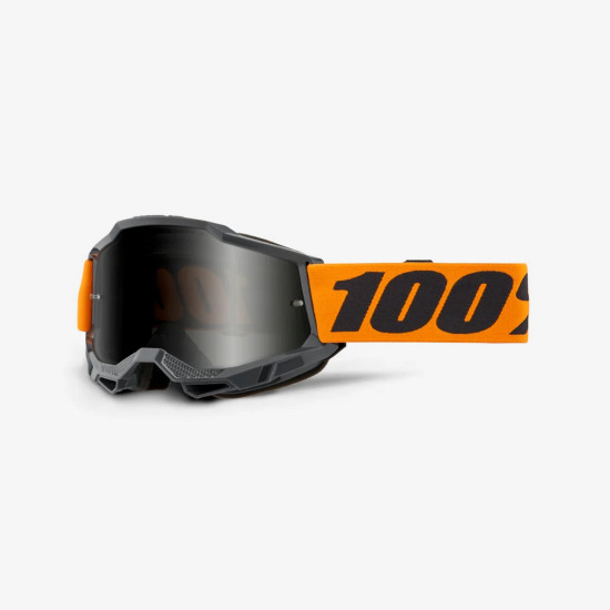 100 PROCENT GOGLE ACCURI 2 SAND ORANGE - SMOKE LENS - KOLOR SZARY / POMARAŃCZOWY SZYBKA PRZYCIEMNIANA