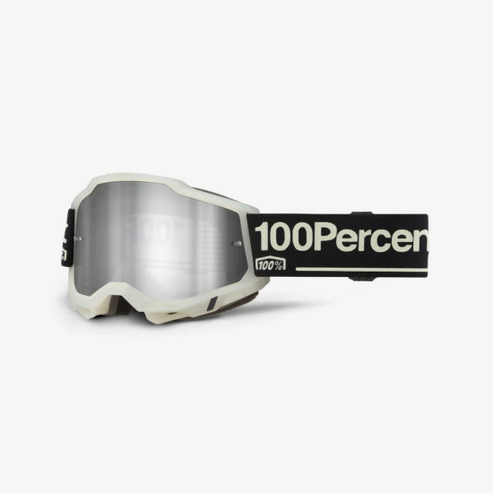 100 PERCENT ACCURI 2 GLOW AKINIAI - VEIDRODINIAI SIDABRINIAIS LĘŠIAIS - PILKA / JUODA SIDABRINĖ VEIDRODINĖ LĘŠIAI