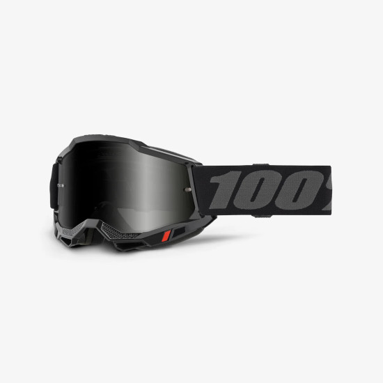 100 PROCENT GOGLE ACCURI 2 SAND BLACK - SMOKE LENS - KOLOR CZARNY / SZARY SZYBKA PRZYCIEMNIANA